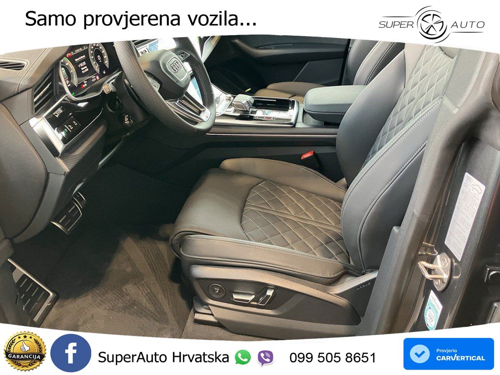 Audi Q8 60 TFSIe V6 (490 KS) quattro Tiptronic 489 KS LED+GR SJED+ACC