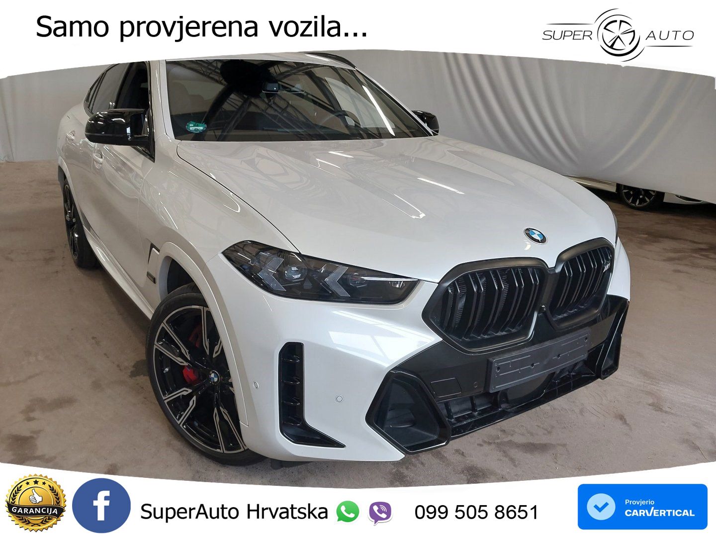 BMW X6 M60i V8 (530 KS) xDrive Steptronic LED+GR SJED+ACC