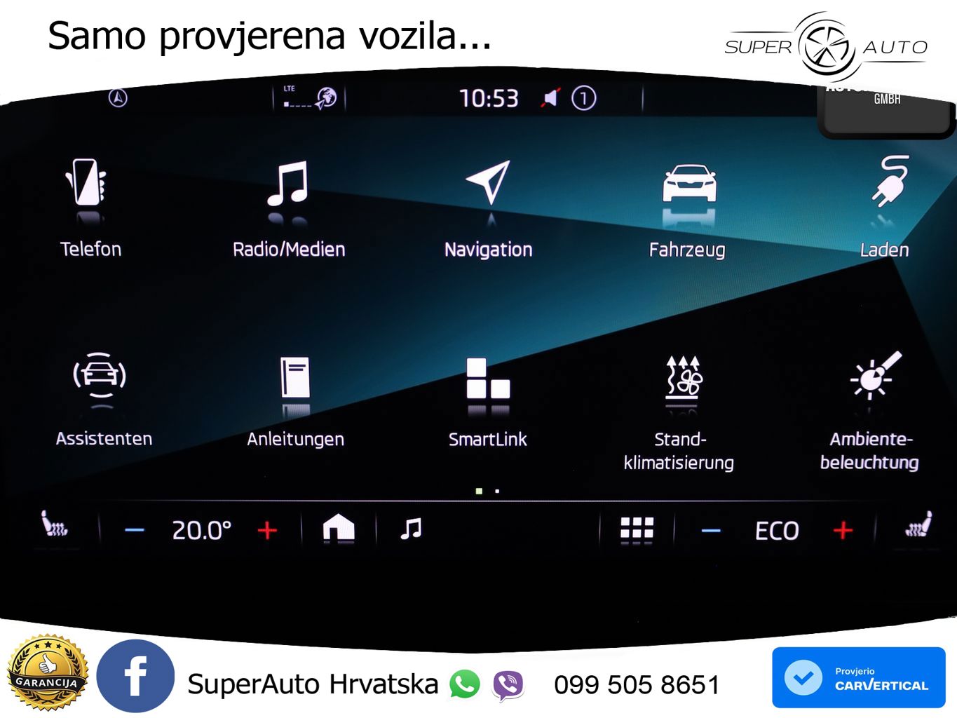 Škoda Enyaq iV 80x 82 kWh (265 KS) AWD SportLine LED+GR SJED+ACC