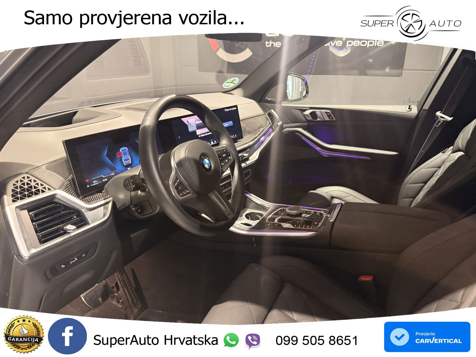 BMW X5 30d (298 KS) xDrive Steptronic M Sport ZRAČNI+ACC+GR SJED+KAM+PANO