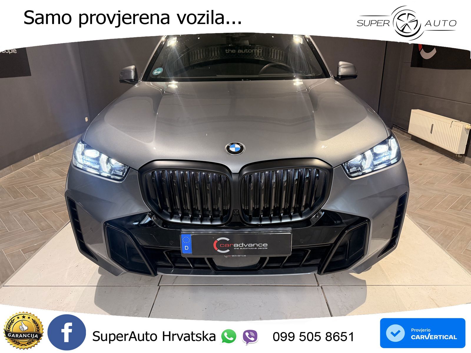 BMW X5 30d (298 KS) xDrive Steptronic M Sport ZRAČNI+ACC+GR SJED+KAM+PANO