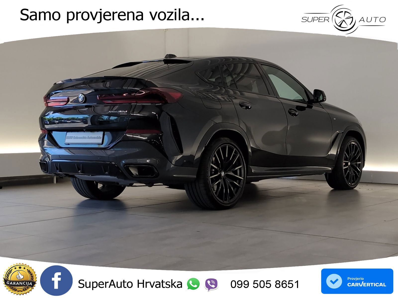 BMW X6 30d (298 KS) xDrive Steptronic M Sport LED+GR SJED+ACC