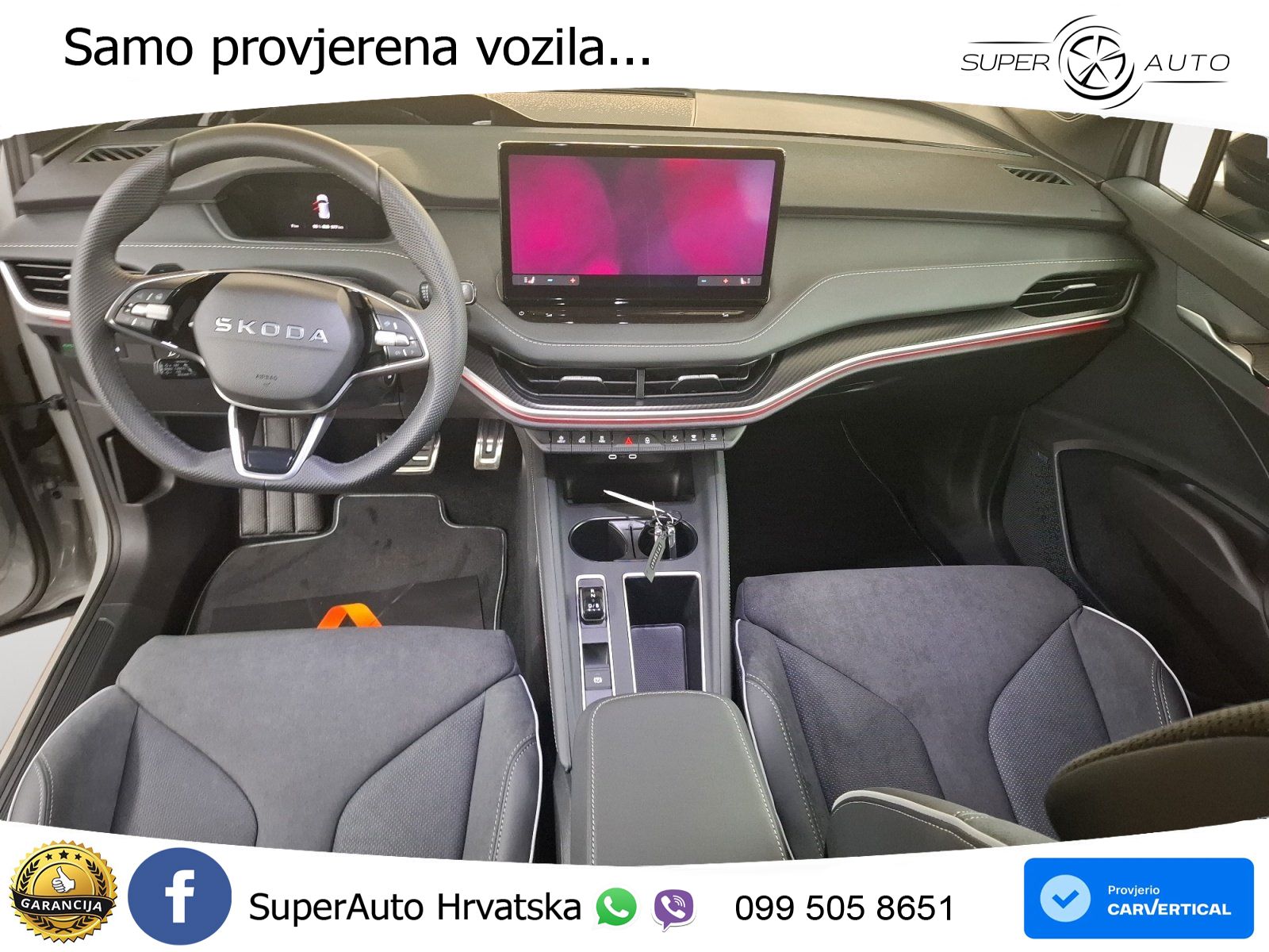 Škoda Enyaq 85 82 kWh (286 KS) SportLine LED+GR SJED+ACC