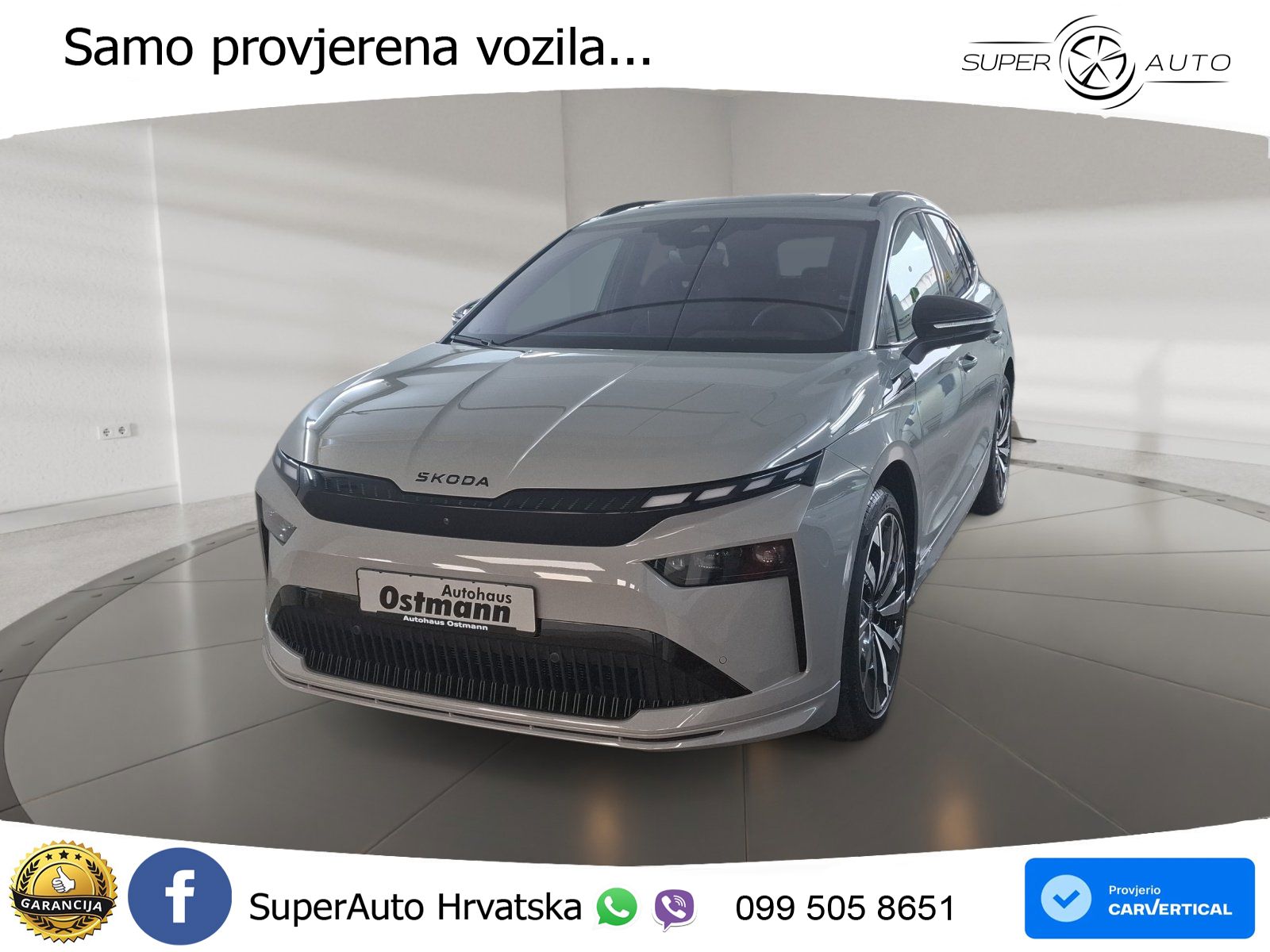 Škoda Enyaq 85 82 kWh (286 KS) SportLine LED+GR SJED+ACC