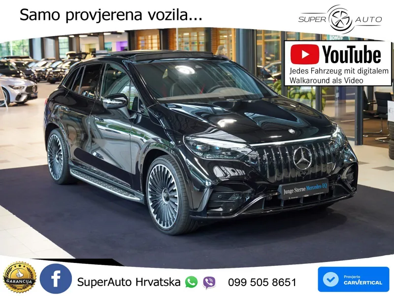 Mercedes EQE SUV AMG 53 100 kWh (626 KS) 4MATIC+ ACC+HEAD+4xGR SJED+360+PANO