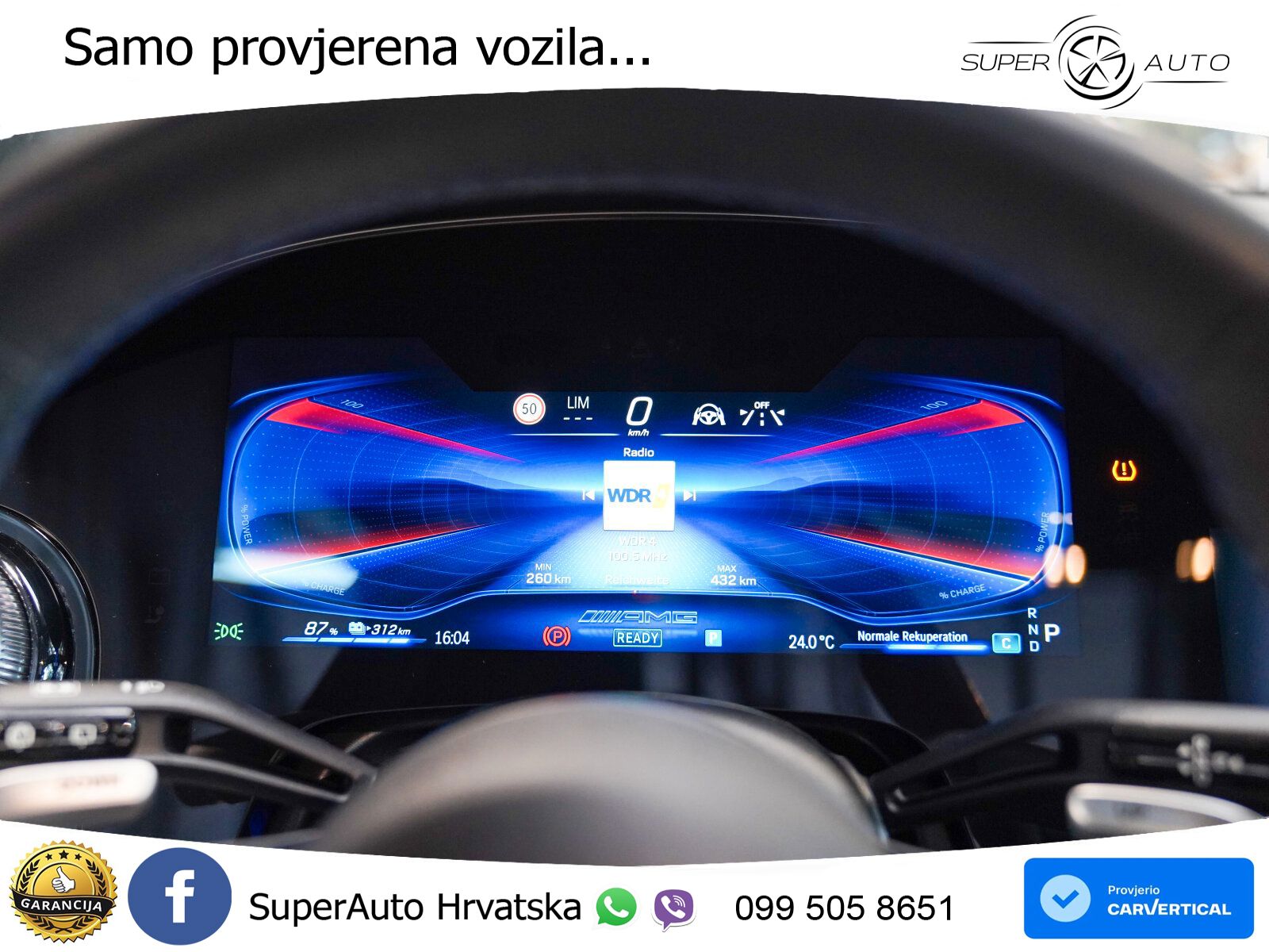 Mercedes EQE SUV AMG 53 100 kWh (626 KS) 4MATIC+ ACC+HEAD+4xGR SJED+360+PANO