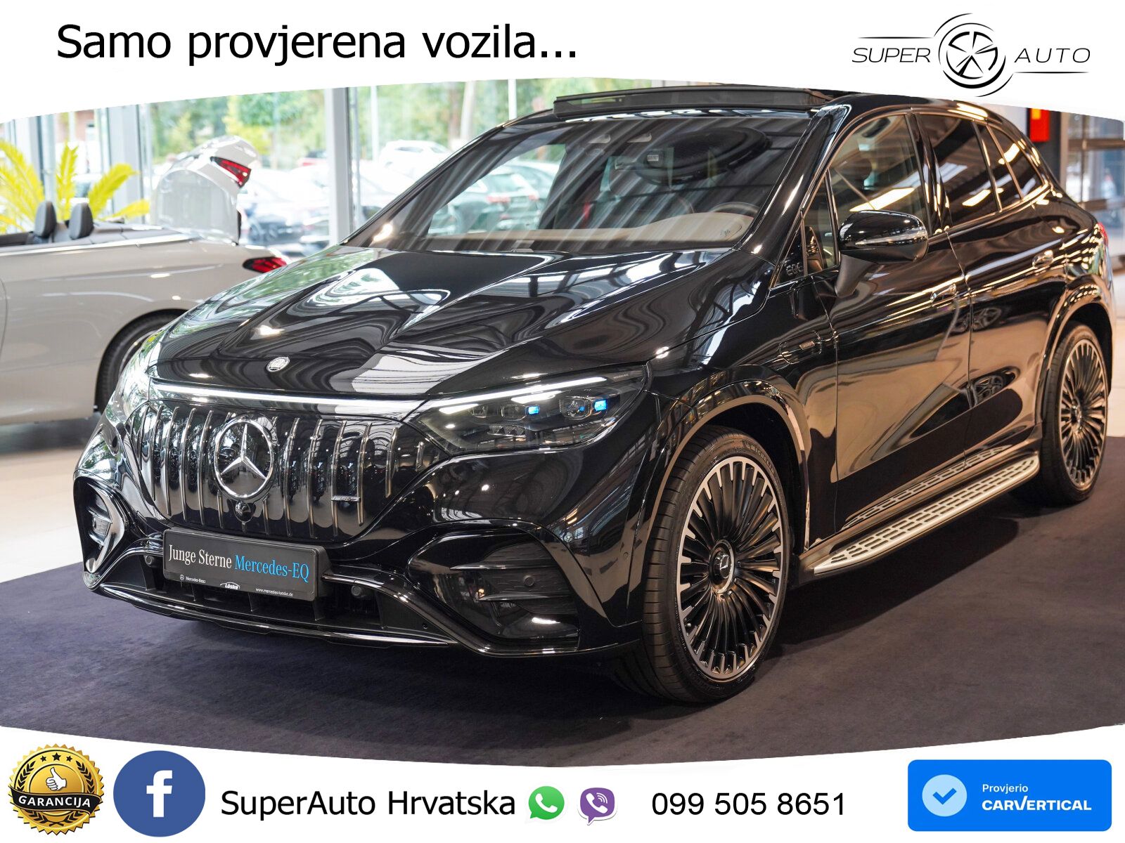 Mercedes EQE SUV AMG 53 100 kWh (626 KS) 4MATIC+ ACC+HEAD+4xGR SJED+360+PANO