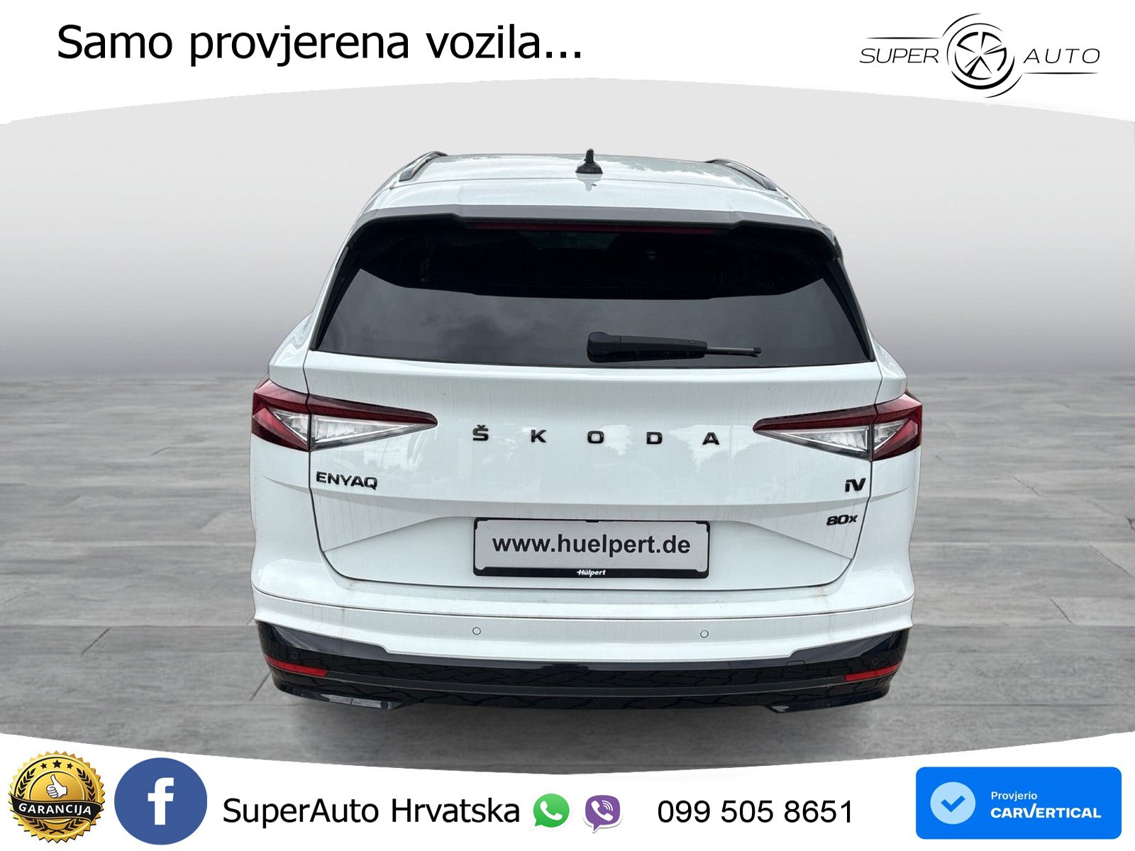 Škoda Enyaq iV 80x 82 kWh (265 KS) AWD