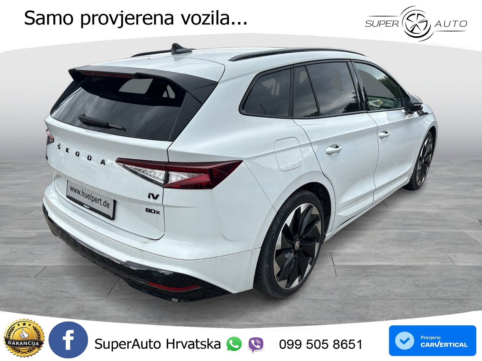 Škoda Enyaq iV 80x 82 kWh (265 KS) AWD