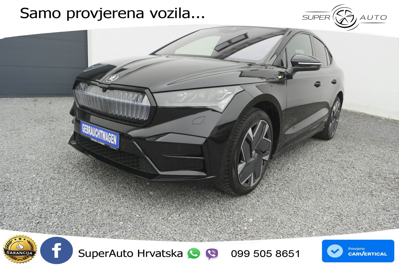 Škoda Enyaq iV RS 82 kWh (299 KS) AWD Suite LED+ACC