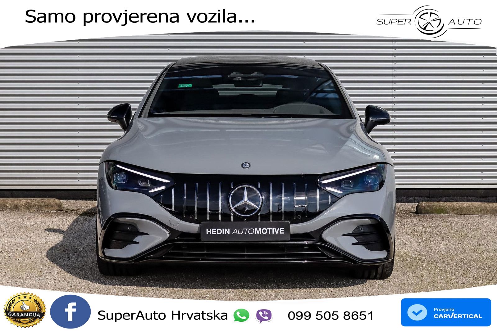 Mercedes EQE AMG 43 100 kWh (476 KS) 4MATIC ZRAČNI+ACC+GR SJED+KAM+PANO