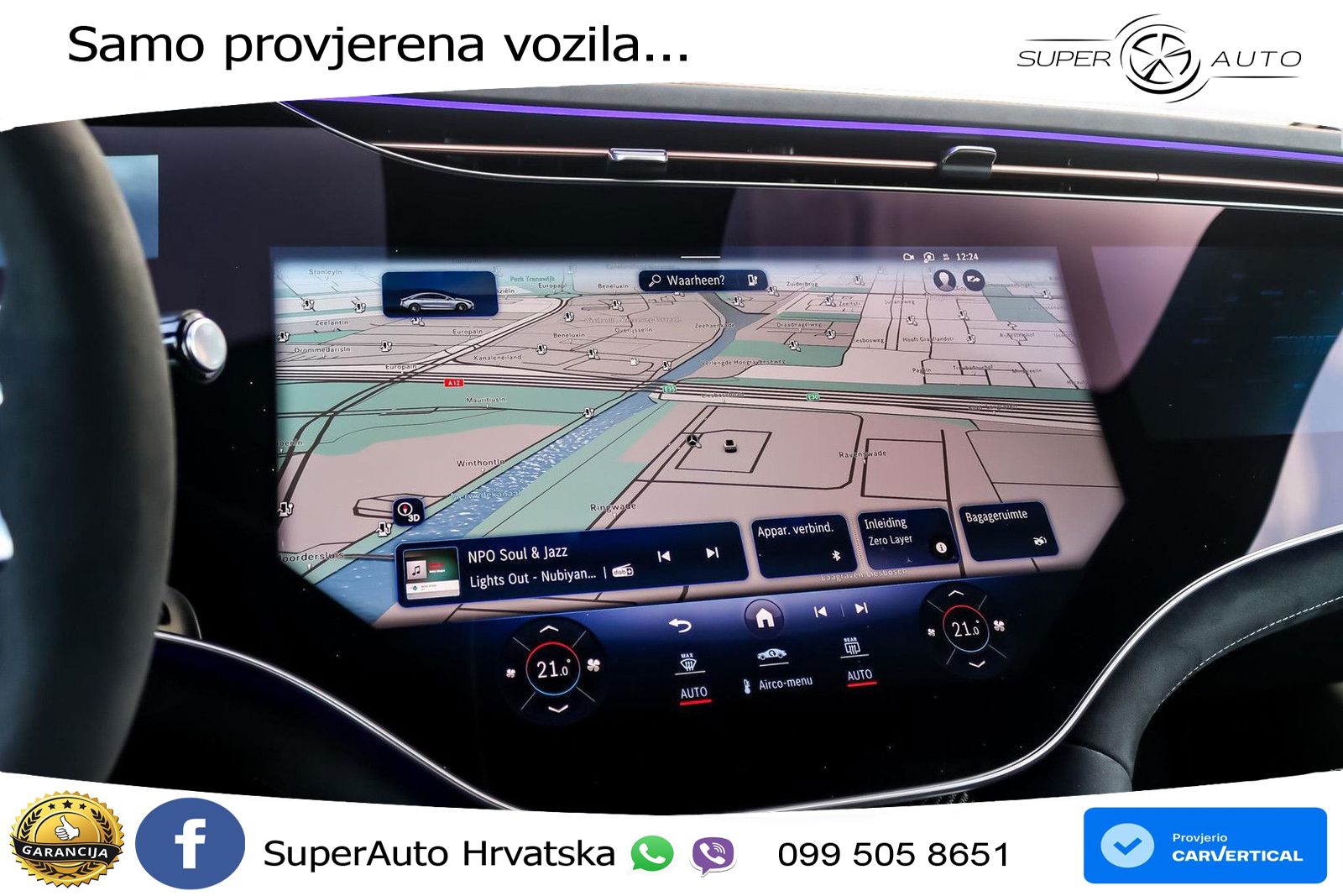 Mercedes EQE AMG 43 100 kWh (476 KS) 4MATIC ZRAČNI+ACC+GR SJED+KAM+PANO