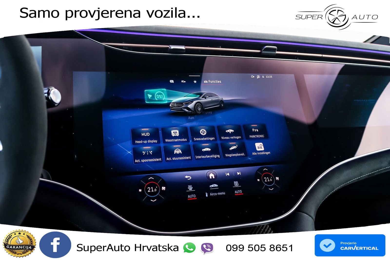 Mercedes EQE AMG 43 100 kWh (476 KS) 4MATIC ZRAČNI+ACC+GR SJED+KAM+PANO
