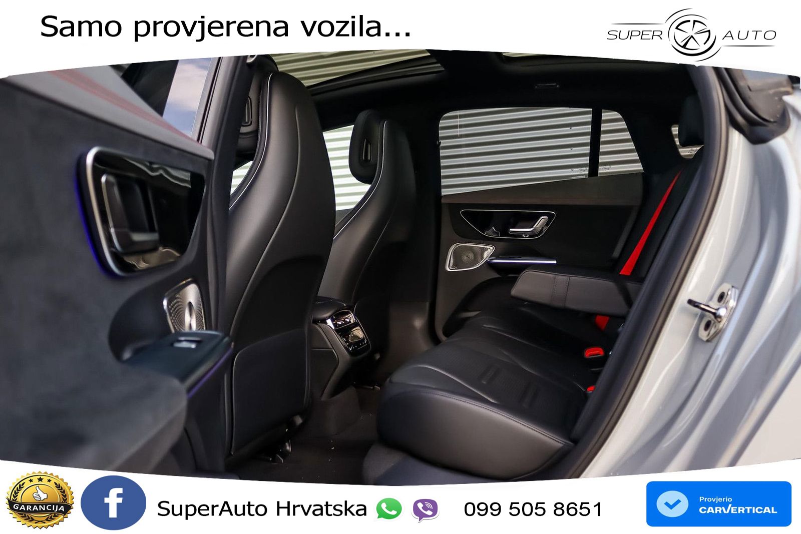 Mercedes EQE AMG 43 100 kWh (476 KS) 4MATIC ZRAČNI+ACC+GR SJED+KAM+PANO