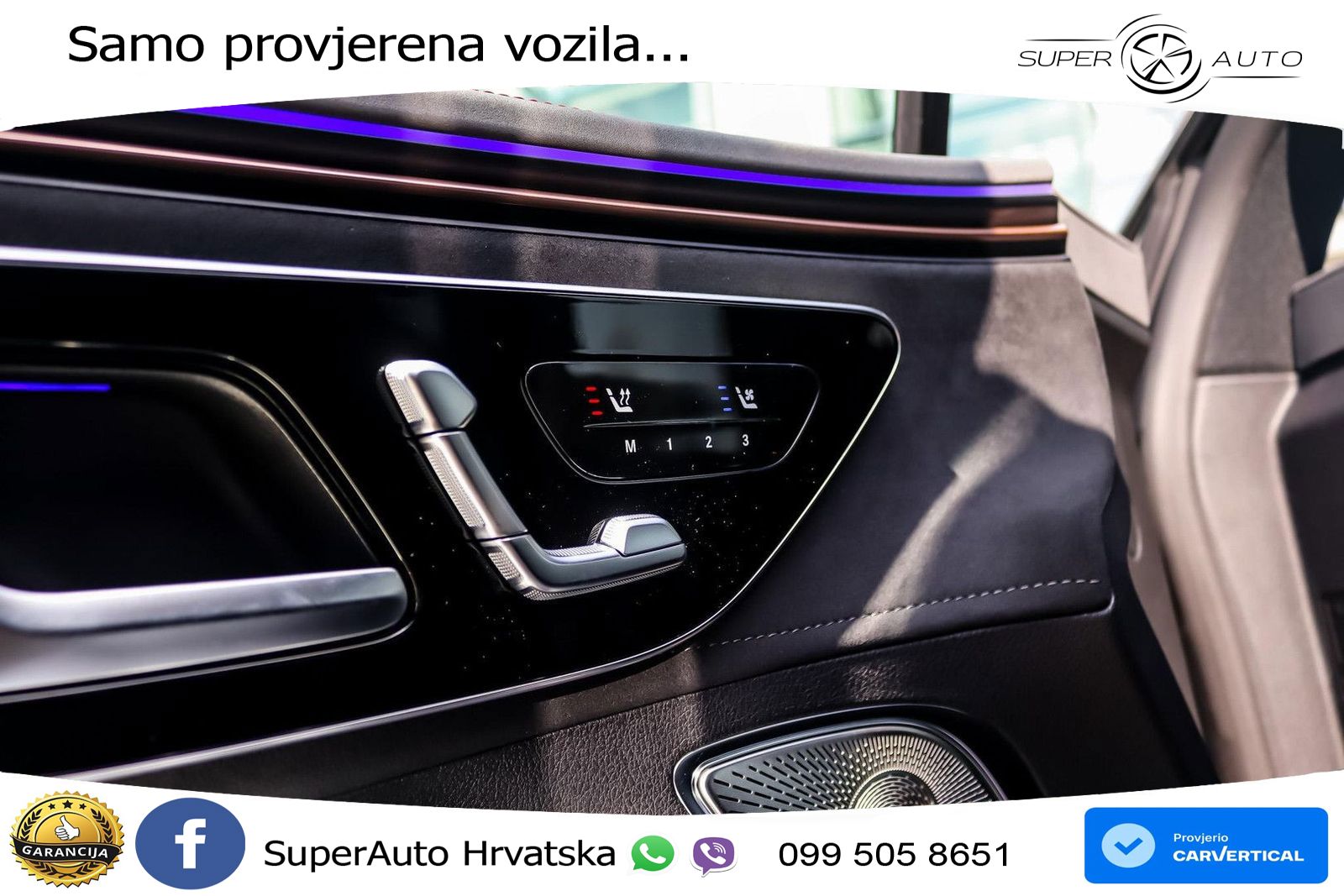 Mercedes EQE AMG 43 100 kWh (476 KS) 4MATIC ZRAČNI+ACC+GR SJED+KAM+PANO