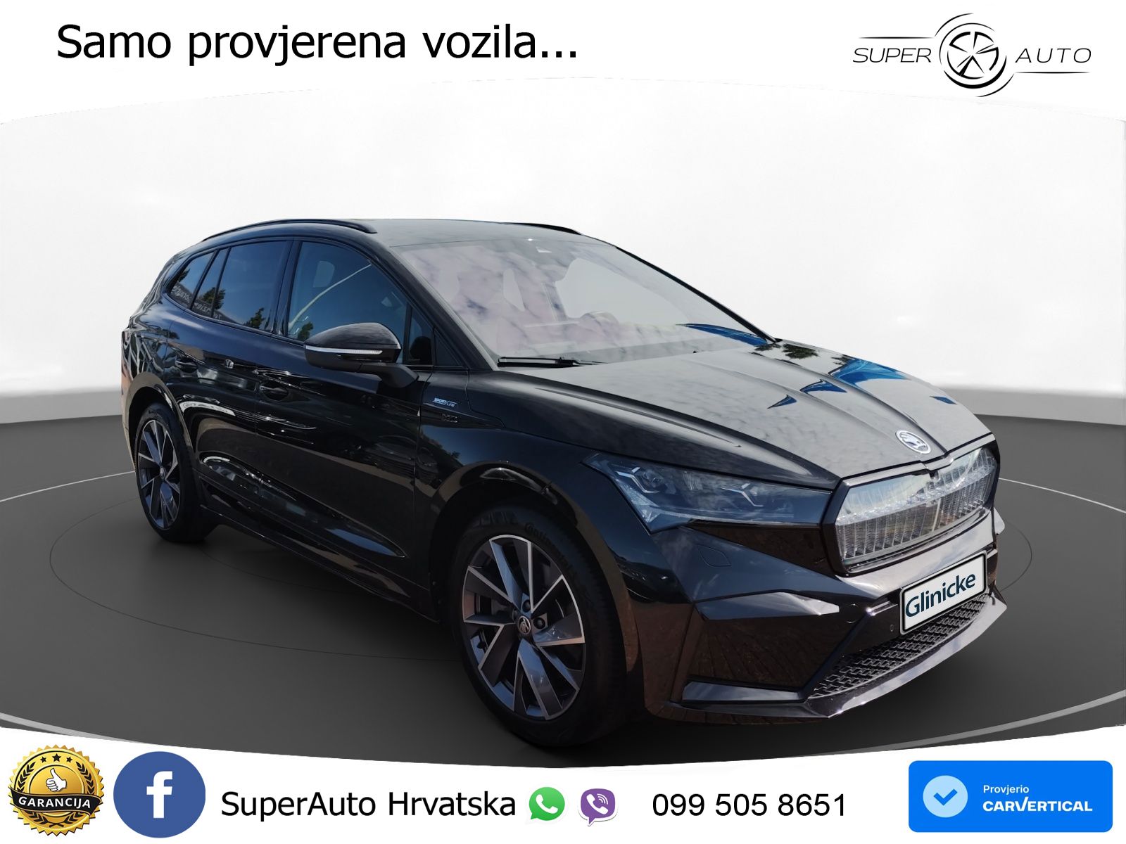 Škoda Enyaq iV 80x 82 kWh (265 KS) AWD SportLine LED+GR SJED+ACC