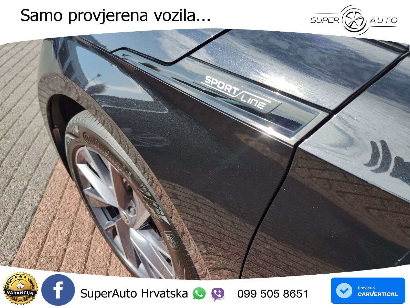 Škoda Enyaq iV 80x 82 kWh (265 KS) AWD SportLine LED+GR SJED+ACC