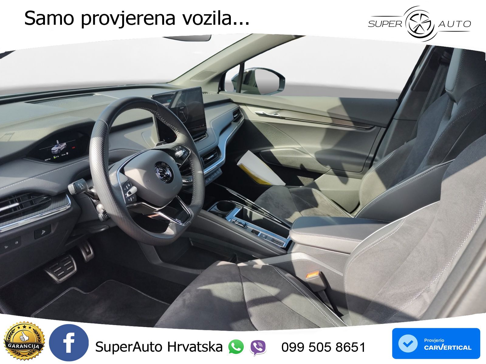 Škoda Enyaq iV 80x 82 kWh (265 KS) AWD SportLine LED+GR SJED+ACC
