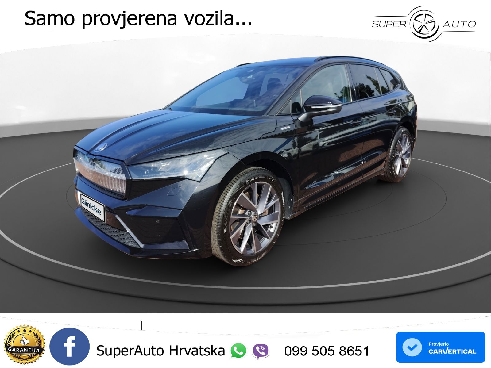 Škoda Enyaq iV 80x 82 kWh (265 KS) AWD SportLine LED+GR SJED+ACC