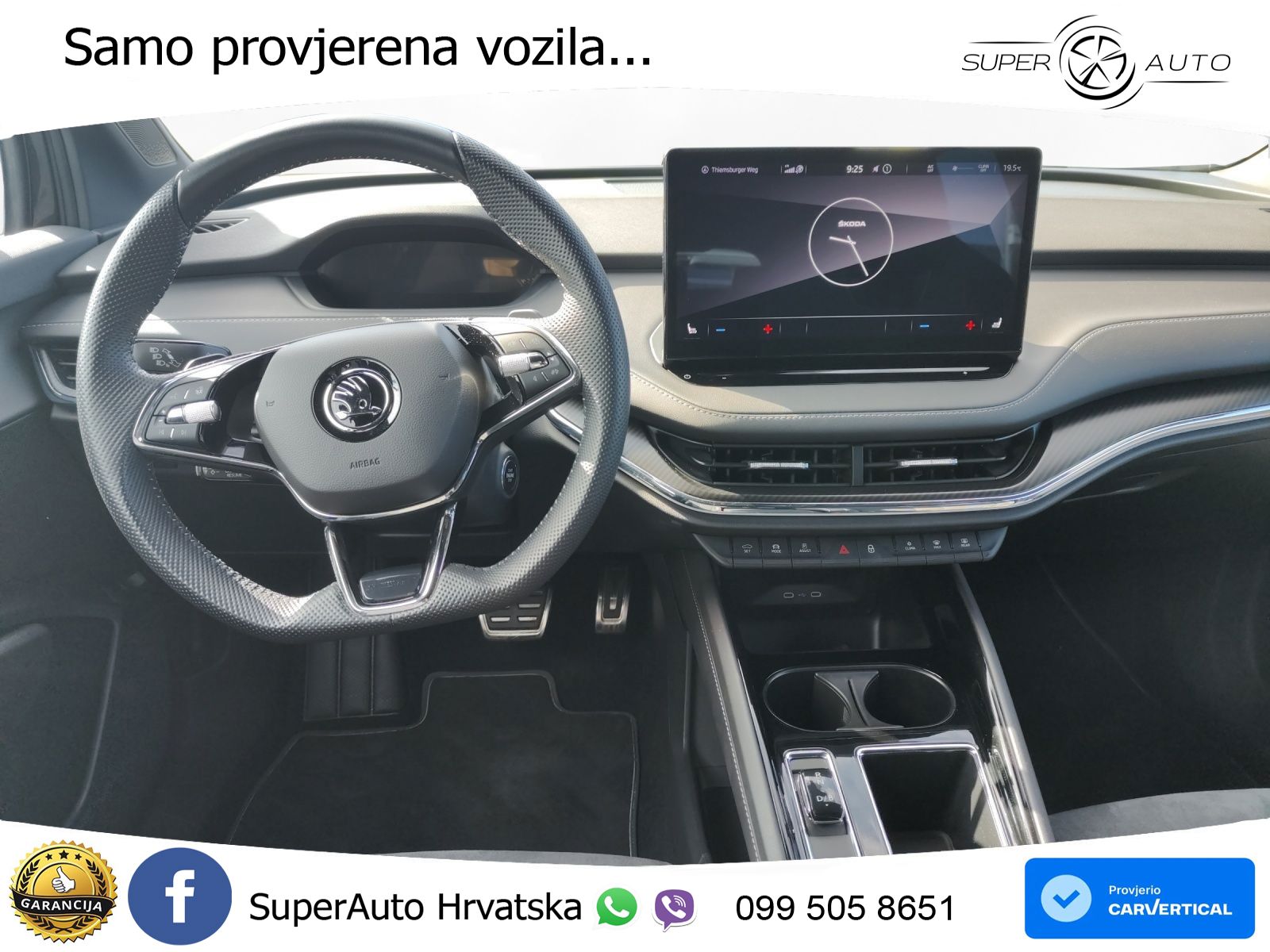 Škoda Enyaq iV 80x 82 kWh (265 KS) AWD SportLine LED+GR SJED+ACC