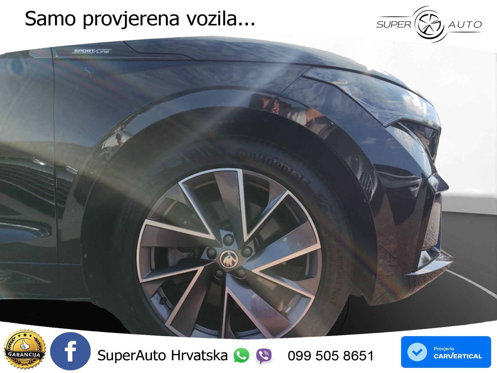 Škoda Enyaq iV 80x 82 kWh (265 KS) AWD SportLine LED+GR SJED+ACC
