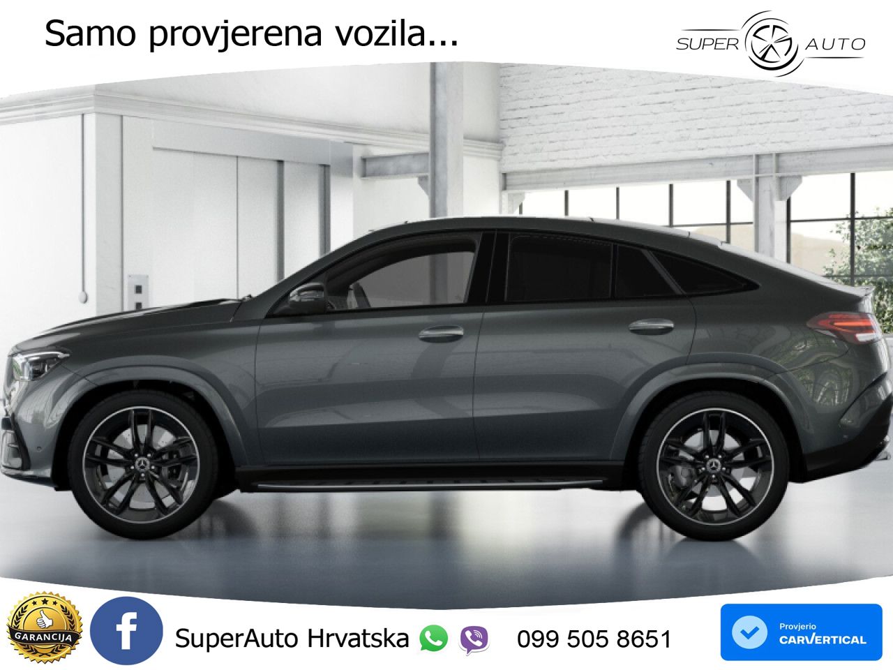 Mercedes GLE Coupe 450d (367 KS) EQ Boost 4MATIC 9G-TRONIC AMG LED+GR SJED+ACC