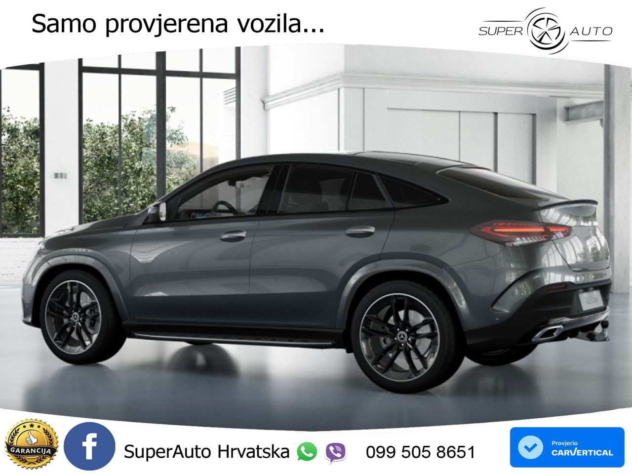 Mercedes GLE Coupe 450d (367 KS) EQ Boost 4MATIC 9G-TRONIC AMG LED+GR SJED+ACC