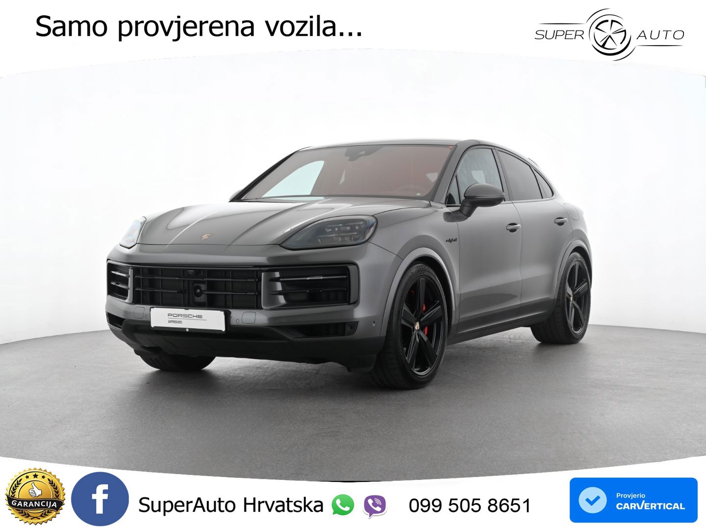 Porsche Cayenne Coupe S 3.0 V6 (519 KS) E-Hybrid Tiptronic S