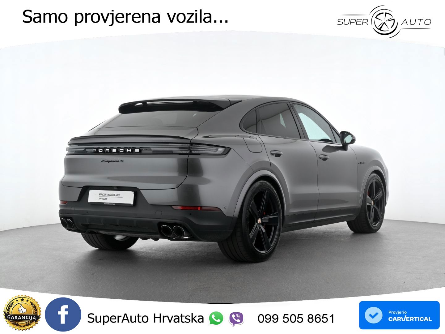 Porsche Cayenne Coupe S 3.0 V6 (519 KS) E-Hybrid Tiptronic S