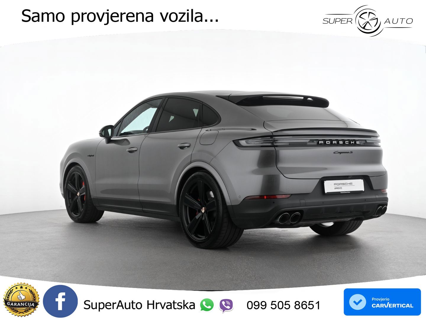 Porsche Cayenne Coupe S 3.0 V6 (519 KS) E-Hybrid Tiptronic S