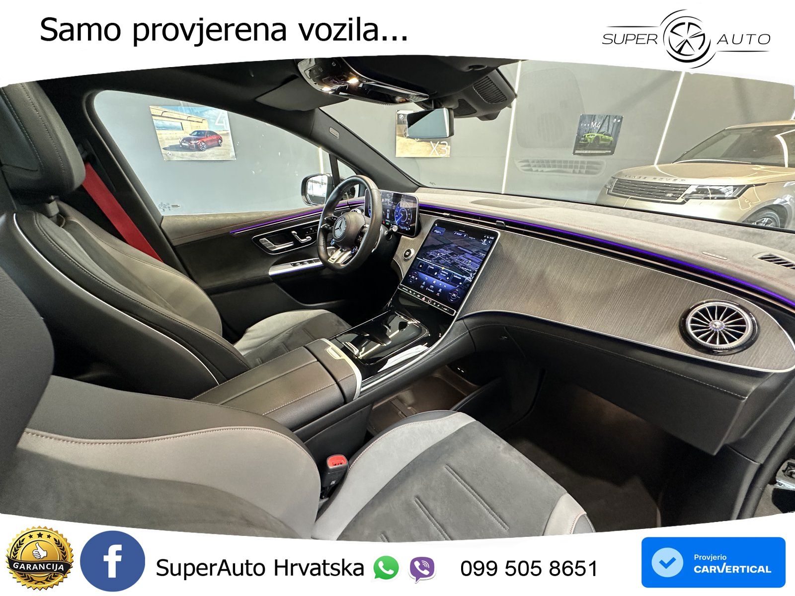 Mercedes EQE SUV AMG 53 100 kWh (626 KS) 4MATIC+ ZRAČNI+ACC+GR SJED+360+PANO