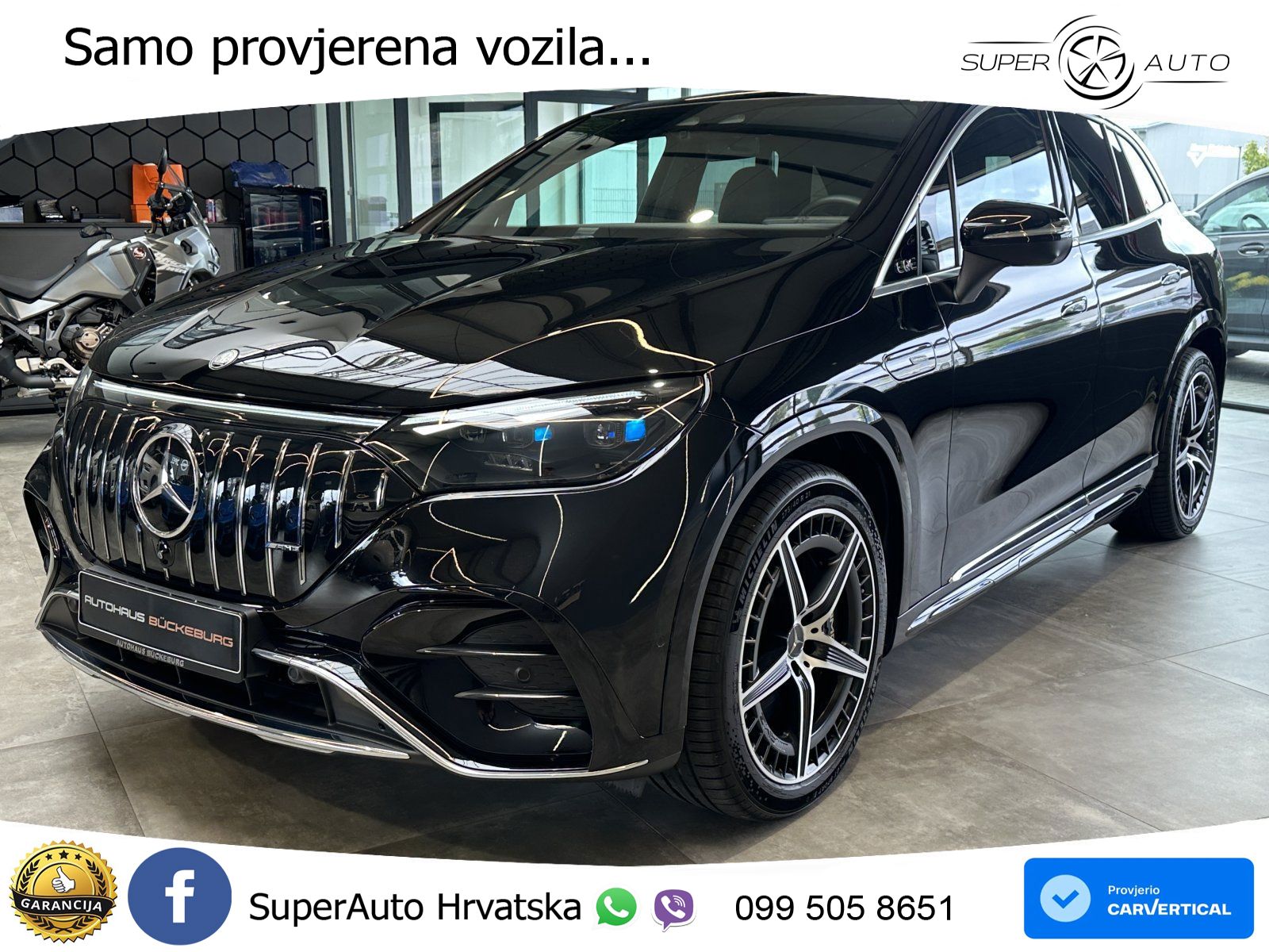 Mercedes EQE SUV AMG 53 100 kWh (626 KS) 4MATIC+ ZRAČNI+ACC+GR SJED+360+PANO
