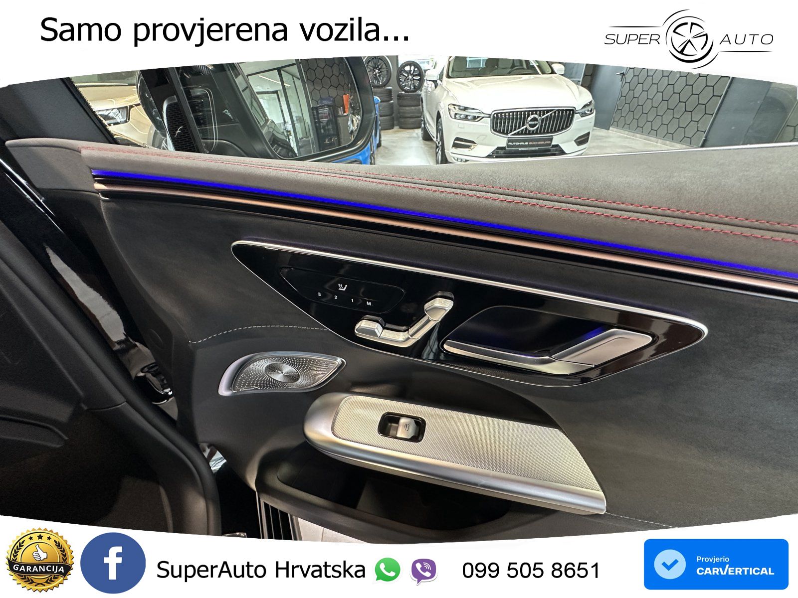 Mercedes EQE SUV AMG 53 100 kWh (626 KS) 4MATIC+ ZRAČNI+ACC+GR SJED+360+PANO
