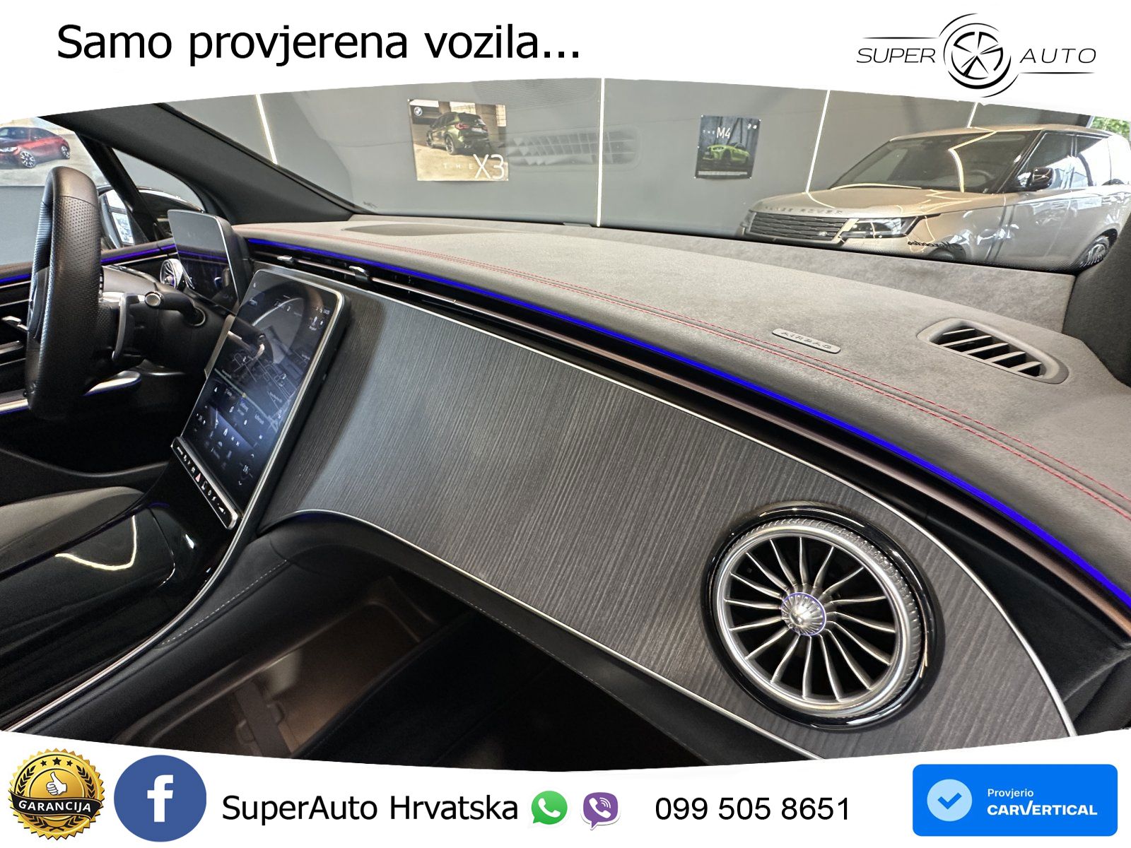 Mercedes EQE SUV AMG 53 100 kWh (626 KS) 4MATIC+ ZRAČNI+ACC+GR SJED+360+PANO