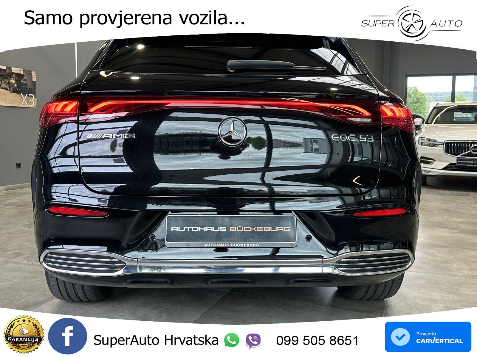 Mercedes EQE SUV AMG 53 100 kWh (626 KS) 4MATIC+ ZRAČNI+ACC+GR SJED+360+PANO