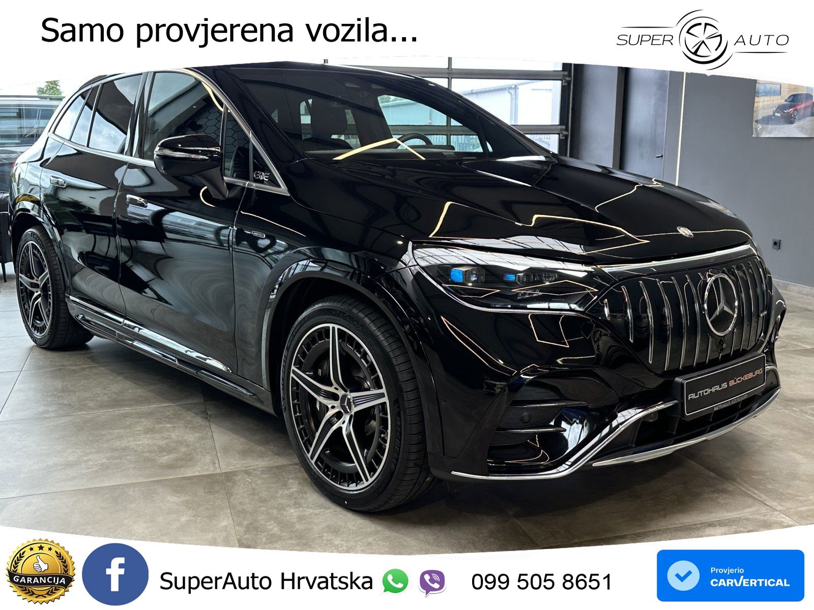 Mercedes EQE SUV AMG 53 100 kWh (626 KS) 4MATIC+ ZRAČNI+ACC+GR SJED+360+PANO