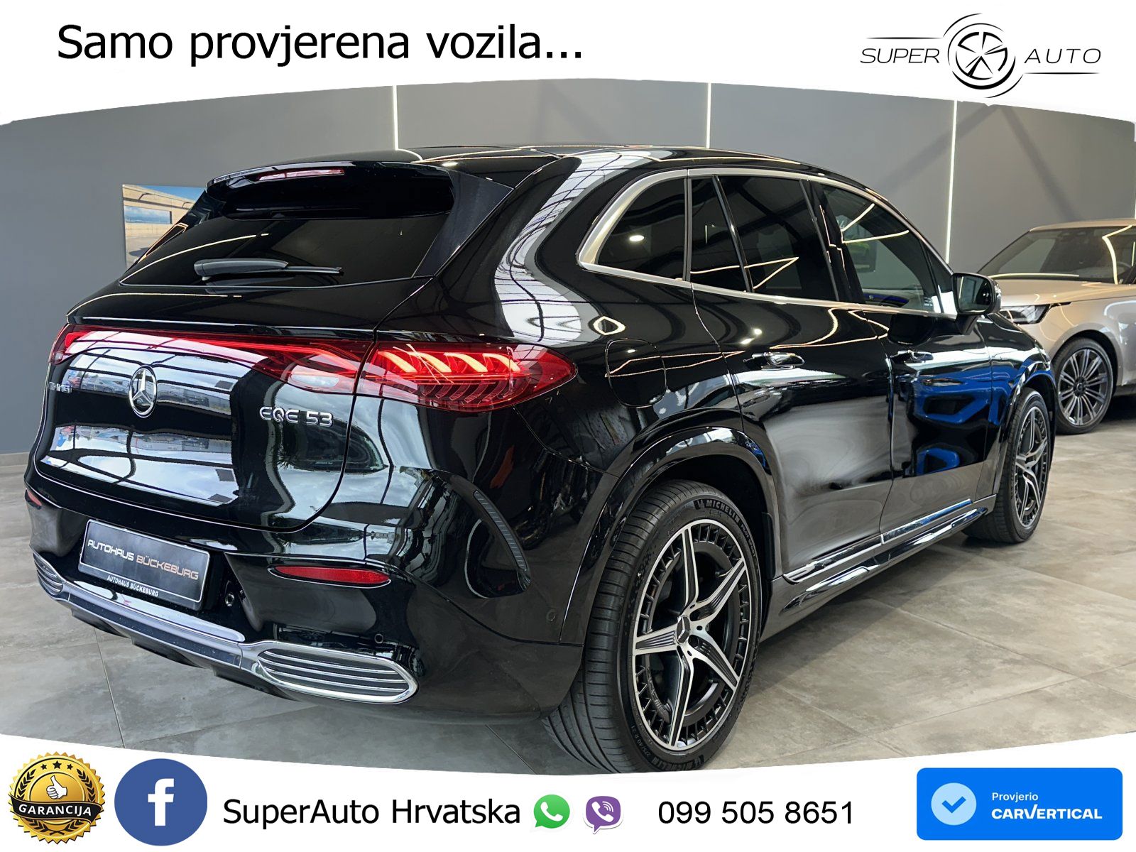 Mercedes EQE SUV AMG 53 100 kWh (626 KS) 4MATIC+ ZRAČNI+ACC+GR SJED+360+PANO