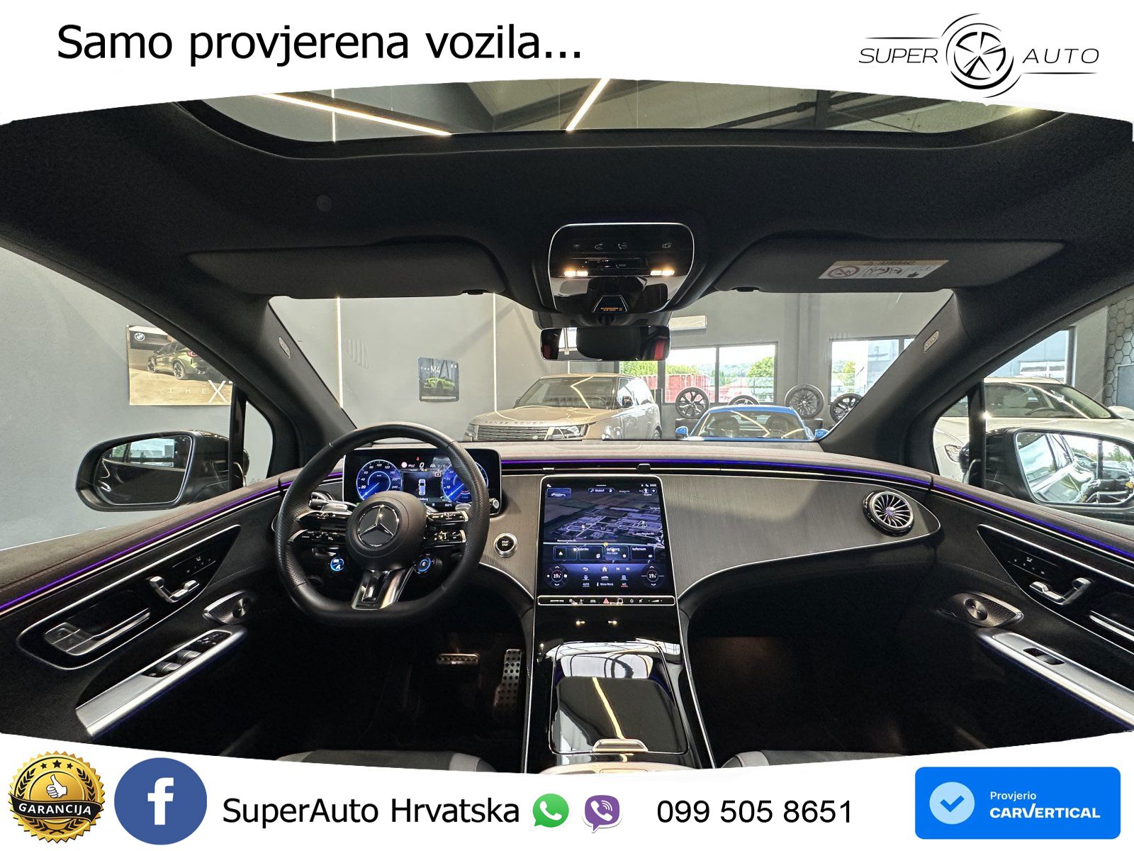 Mercedes EQE SUV AMG 53 100 kWh (626 KS) 4MATIC+ ZRAČNI+ACC+GR SJED+360+PANO