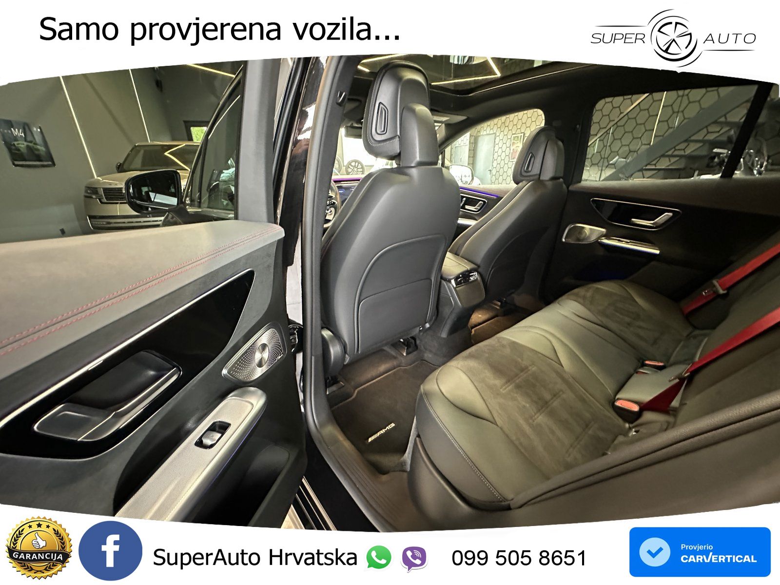 Mercedes EQE SUV AMG 53 100 kWh (626 KS) 4MATIC+ ZRAČNI+ACC+GR SJED+360+PANO