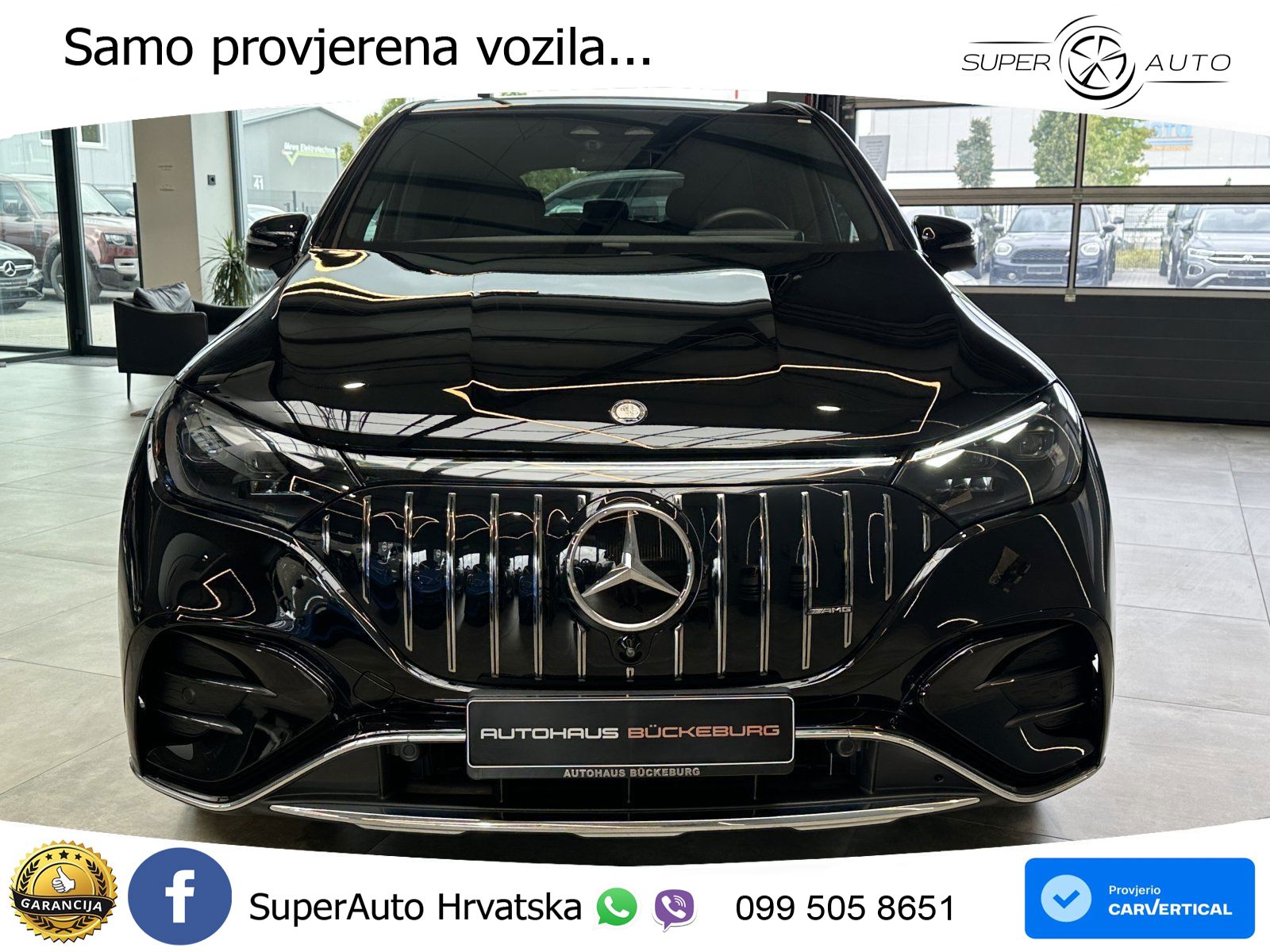 Mercedes EQE SUV AMG 53 100 kWh (626 KS) 4MATIC+ ZRAČNI+ACC+GR SJED+360+PANO