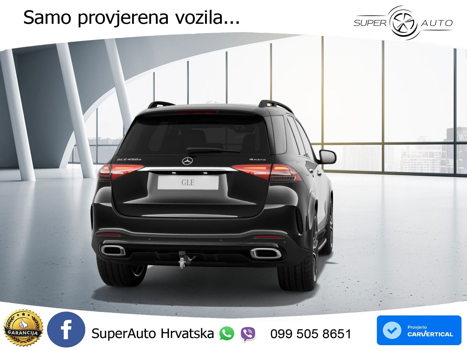 Mercedes GLE 450d (367 KS) EQ Boost 4MATIC 9G-TRONIC AMG LED+GR SJED+ACC