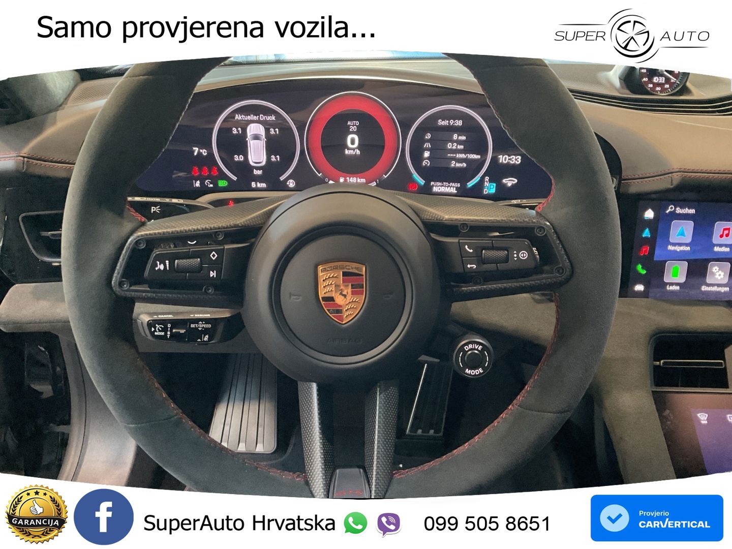Porsche Taycan Sport Turismo GTS 105 kWh (700 KS)