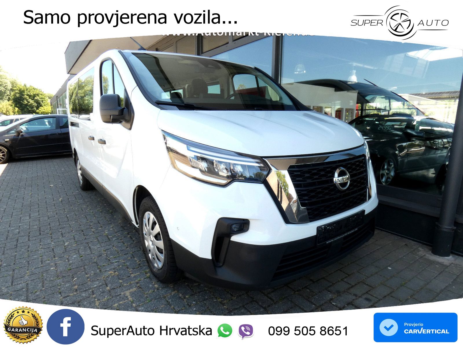 Nissan Primastar dCi 150 DCT Comb i*L2* 8 sjedala