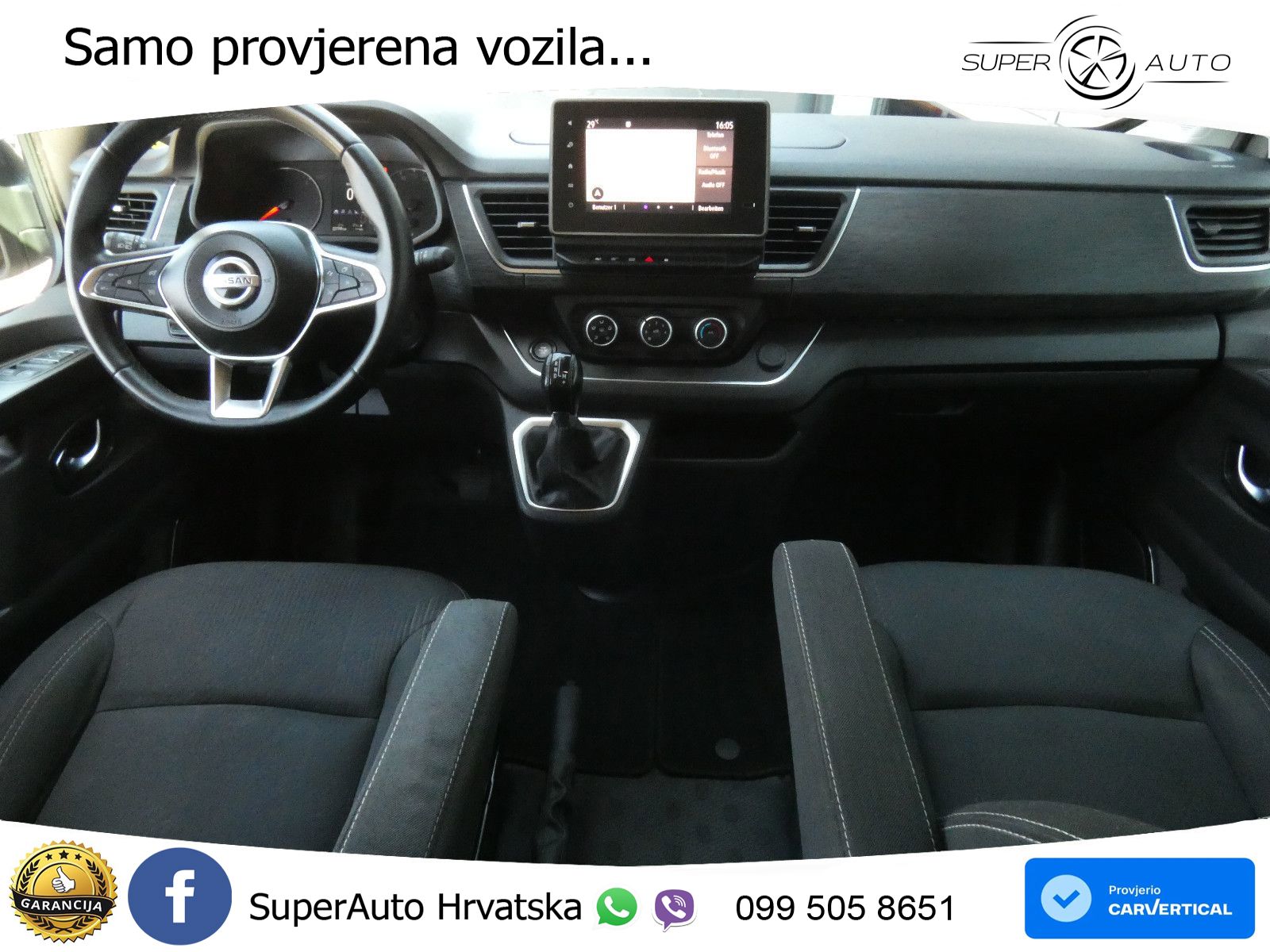 Nissan Primastar dCi 150 DCT Comb i*L2* 8 sjedala