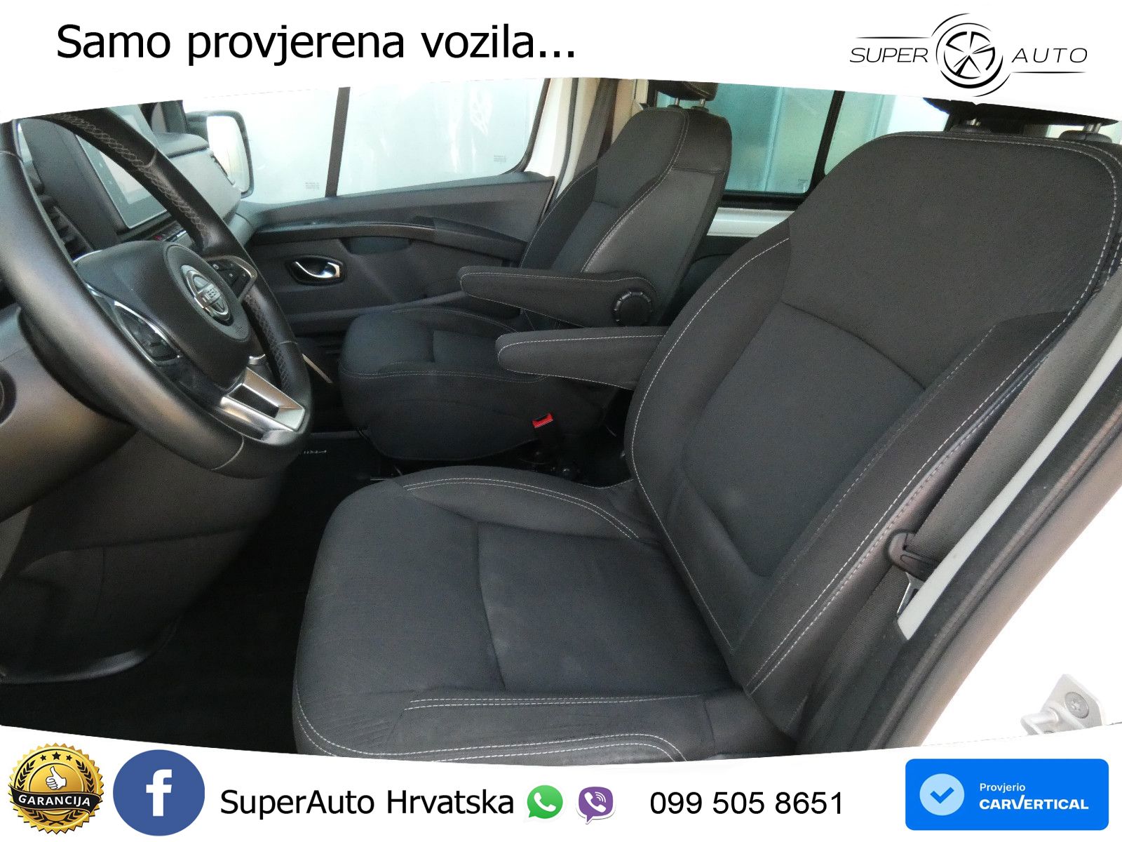 Nissan Primastar dCi 150 DCT Comb i*L2* 8 sjedala