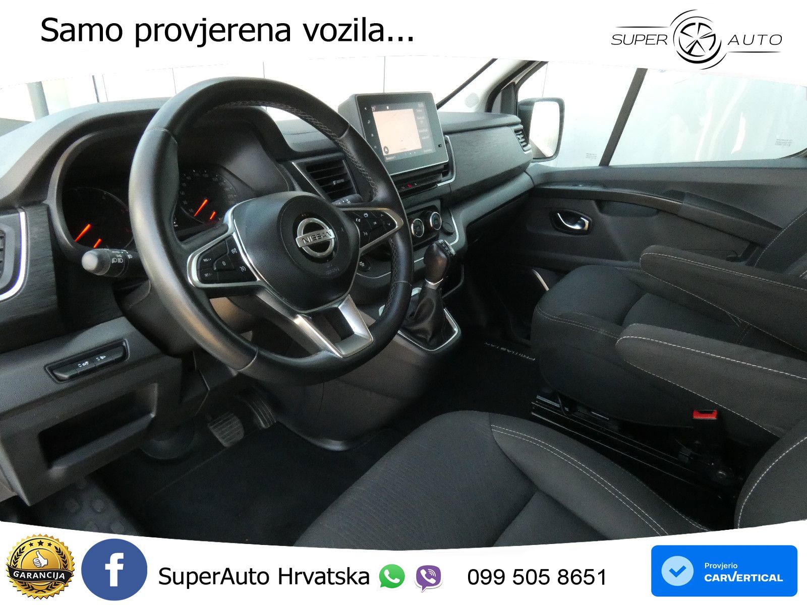 Nissan Primastar dCi 150 DCT Comb i*L2* 8 sjedala
