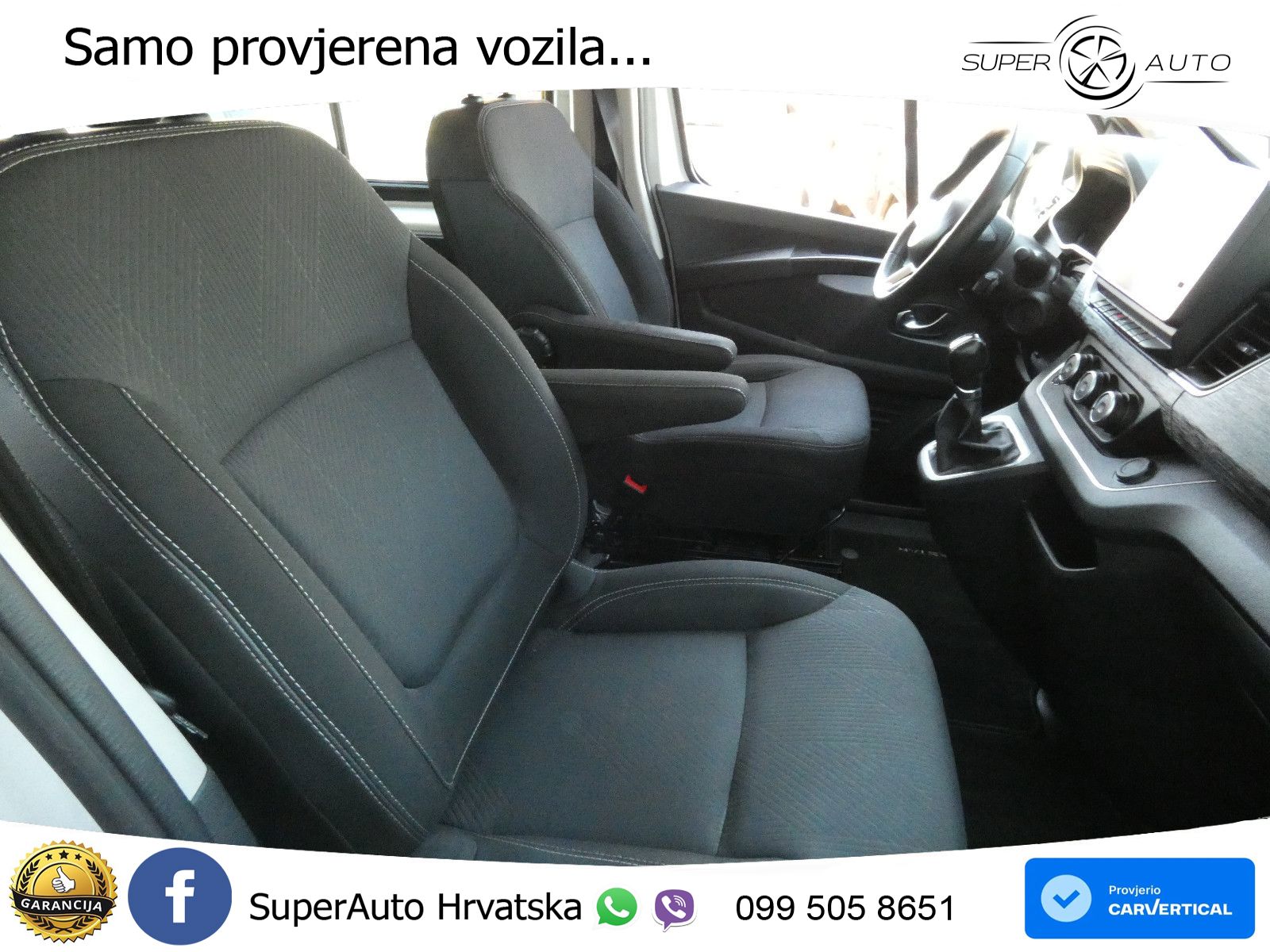 Nissan Primastar dCi 150 DCT Comb i*L2* 8 sjedala