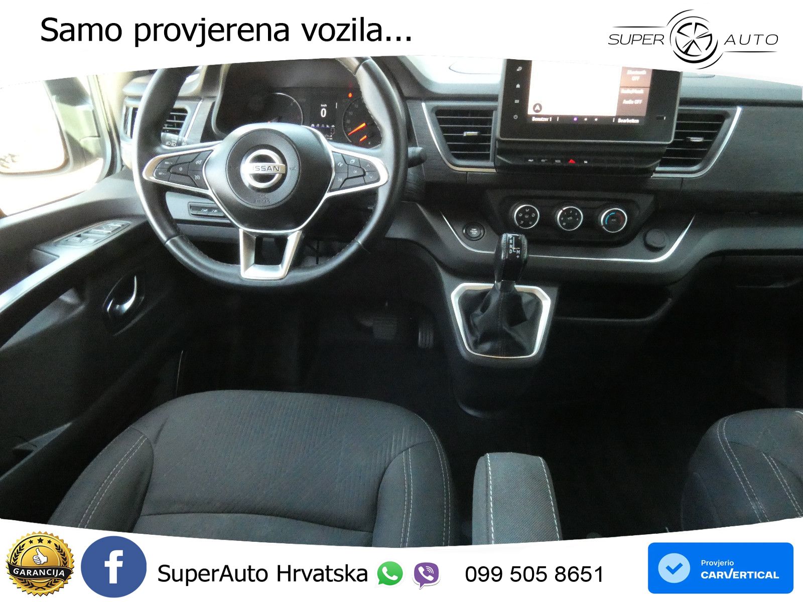 Nissan Primastar dCi 150 DCT Comb i*L2* 8 sjedala