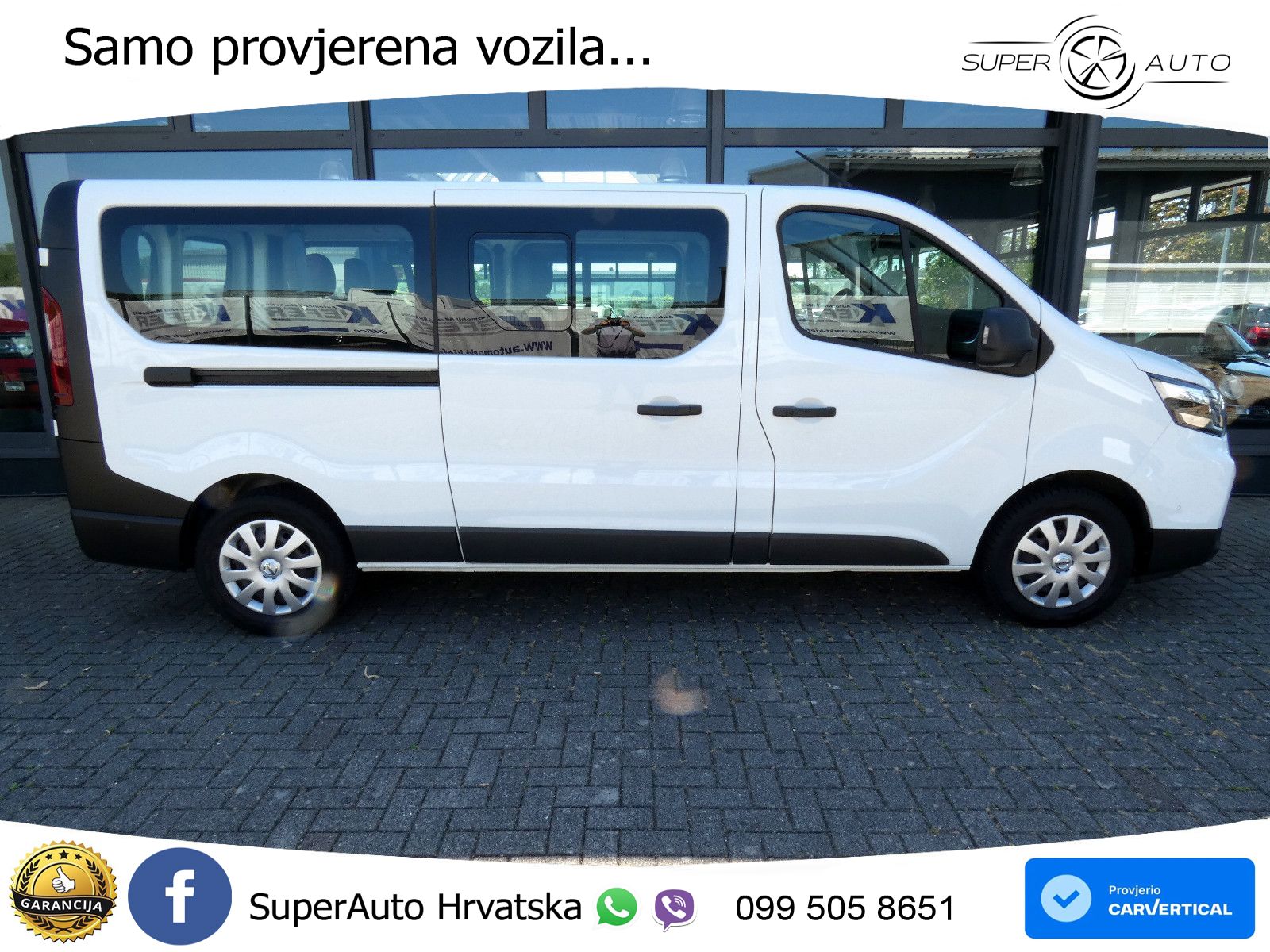 Nissan Primastar dCi 150 DCT Comb i*L2* 8 sjedala