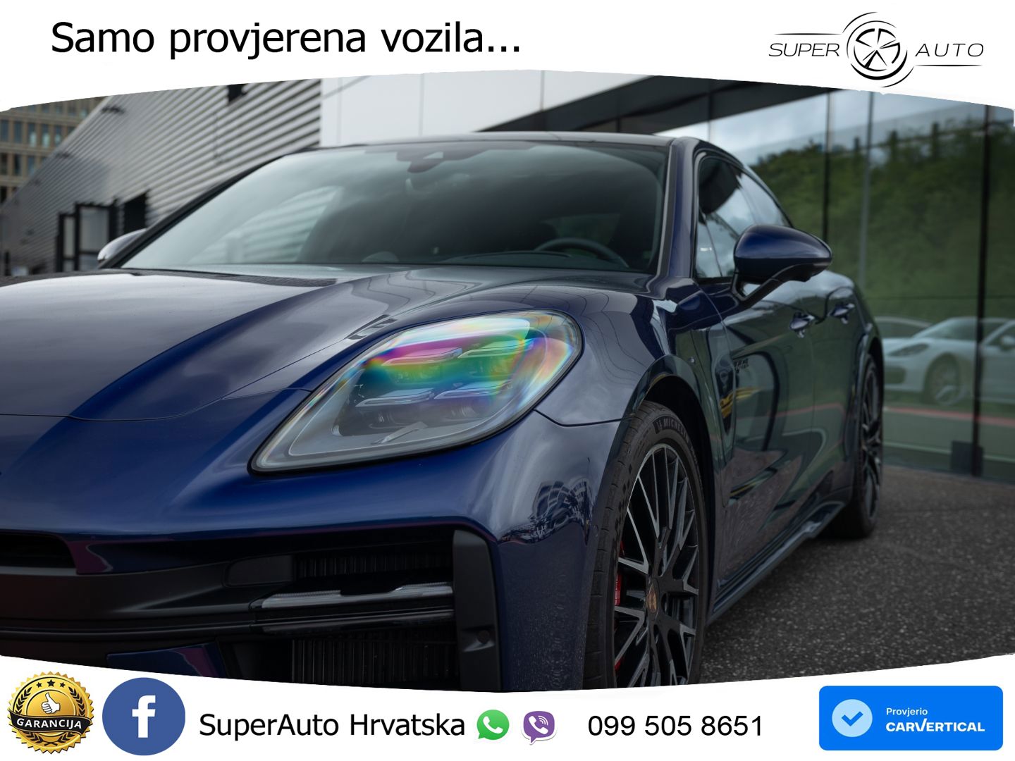 Porsche Panamera 4S 2.9 V6 (544 KS) E-Hybrid PDK ACC+HEAD+4xGR SJED+360+PANO